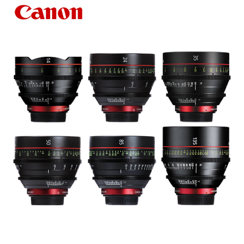 CANON CN-E PRIME 6LENS SET
