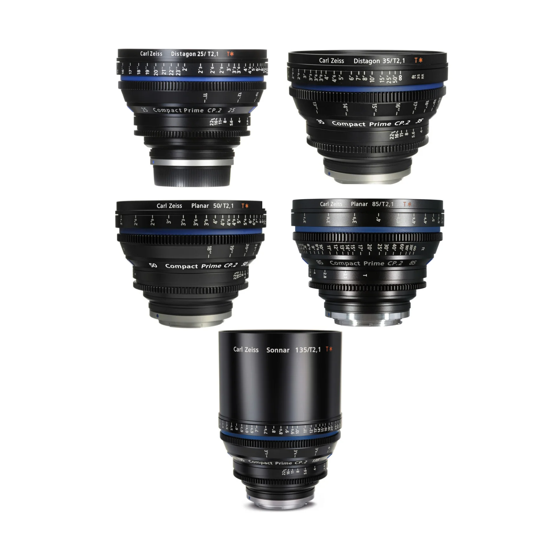 ZEISS CP.2 5LENS SET (F)